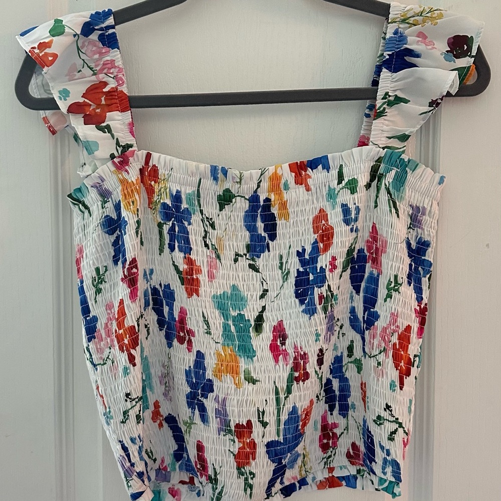 Cake For Dinner -Ariela Ruffle Top Summer Bloom - Picture 4 of 6